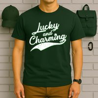 Lucky and Charming St Patrick's Day T-Shirt
