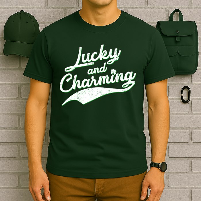 Lucky and Charming St Patrick's Day T-Shirt