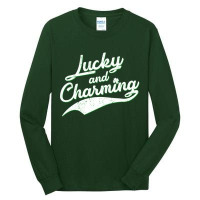 Lucky and Charming St Patrick's Day Tall Long Sleeve T-Shirt
