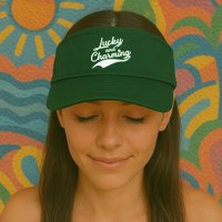 Lucky and Charming St Patrick's Day Visor