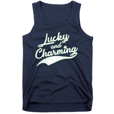 Lucky and Charming St Patrick's Day Tank Top