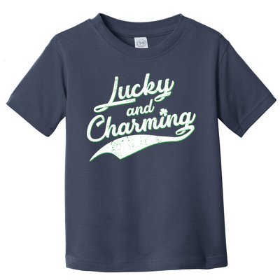 Lucky and Charming St Patrick's Day Toddler T-Shirt