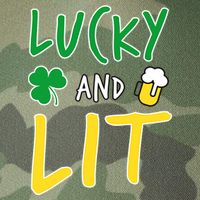 Lucky And Lit St. Patrick's Day Legacy Tie Dye Trucker Hat