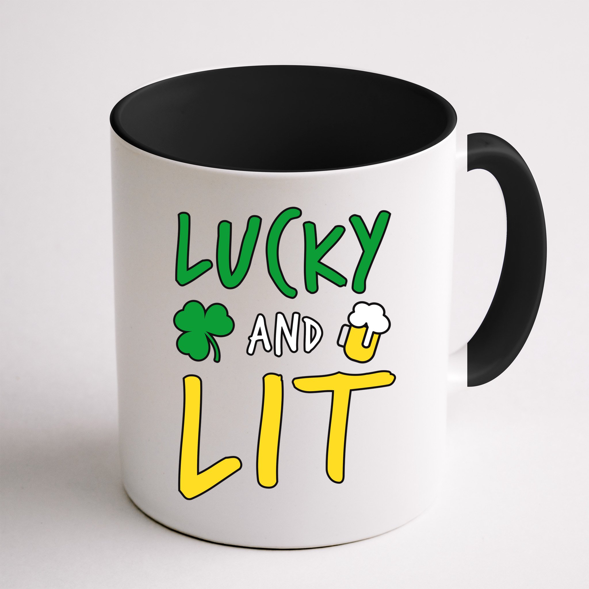 Lucky And Lit St. Patrick's Day Mug