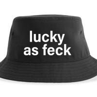 Lucky As Feck Sustainable Bucket Hat
