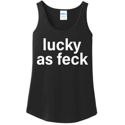 Lucky As Feck Ladies Essential Tank