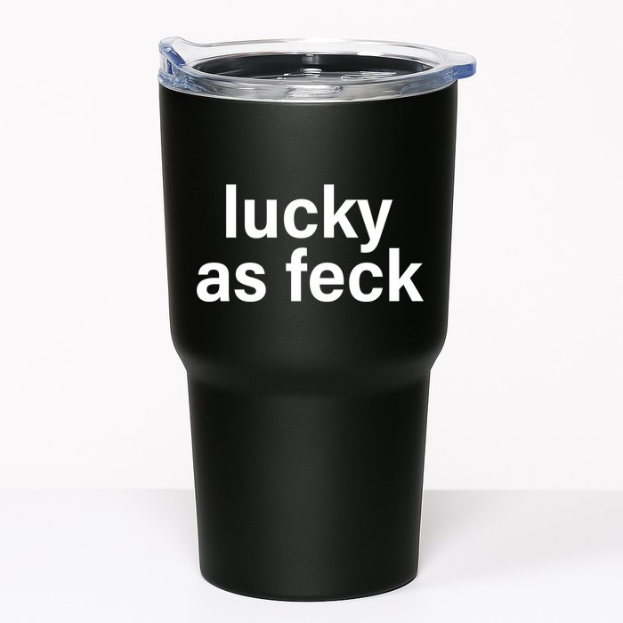 Lucky As Feck Tumbler