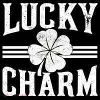 Lucky Charm Clover High Crown Mesh Back Trucker Hat