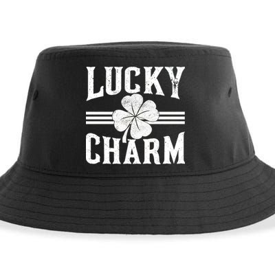 Lucky Charm Clover Sustainable Bucket Hat