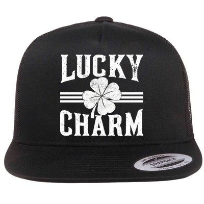 Lucky Charm Clover Flatbill Hat
