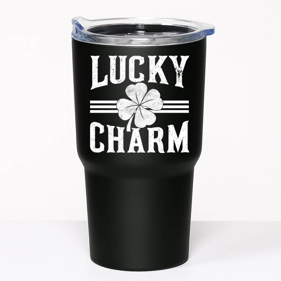 Lucky Charm Clover Tumbler