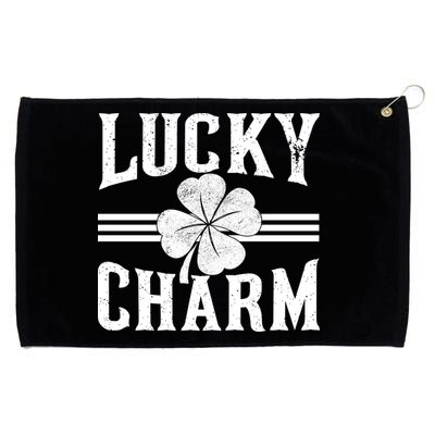 Lucky Charm Clover Grommeted Golf Towel