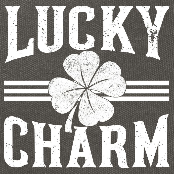 Lucky Charm Clover Cotton Canvas Backpack