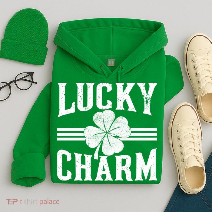 Lucky Charm Clover Hoodie
