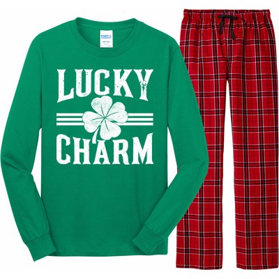 Lucky Charm Clover Long Sleeve Pajama Set