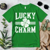 Lucky Charm Clover Premium T-Shirt