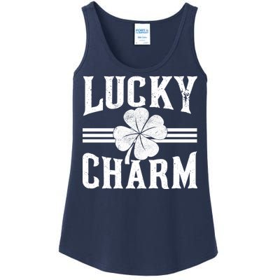 Lucky Charm Clover Ladies Essential Tank