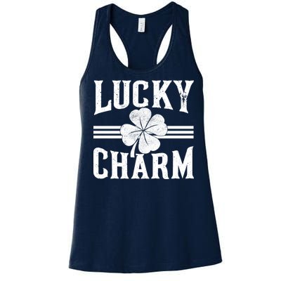 Lucky Charm Clover Women's Racerback Tank