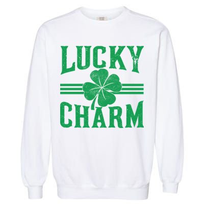 Lucky Charm Clover Garment-Dyed Sweatshirt