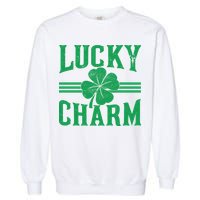 Lucky Charm Clover Garment-Dyed Sweatshirt