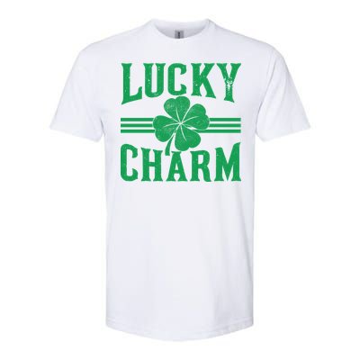 Lucky Charm Clover Softstyle CVC T-Shirt