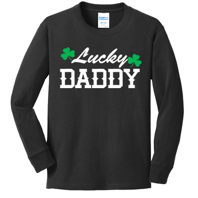 Lucky Daddy Kids Long Sleeve Shirt