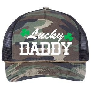 Lucky Daddy Retro Rope Trucker Hat Cap