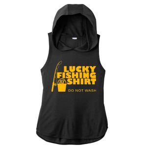 Lucky Fishing Ladies PosiCharge Tri-Blend Wicking Draft Hoodie Tank