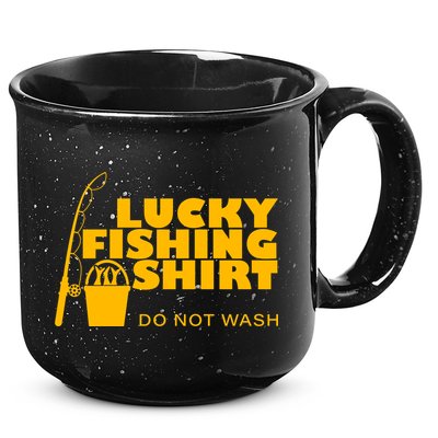 Lucky Fishing 15oz Campfire Ceramic Mug