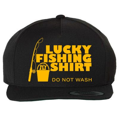 Lucky Fishing Wool Snapback Cap