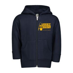 Lucky Fishing Toddler Zip Fleece Hoodie