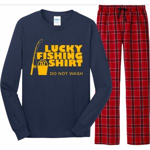 Lucky Fishing Long Sleeve Pajama Set