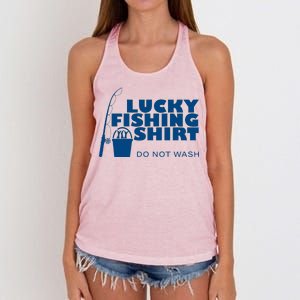 Lucky Fishing Women's Knotted Racerback Tank