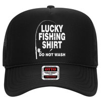 Lucky Fishing Shirt Do Not Wash Trucker Hat
