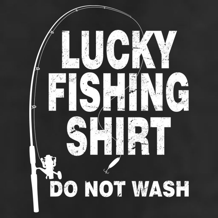 Lucky Fishing Shirt Do Not Wash Trucker Hat