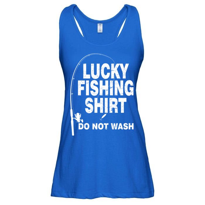 Lucky Fishing Shirt Do Not Wash Ladies Essential Flowy Tank