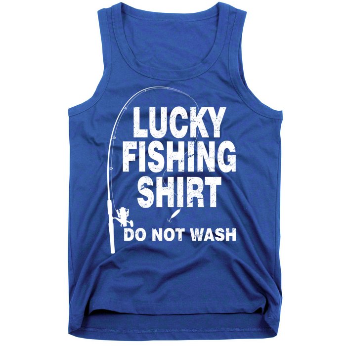 Lucky Fishing Shirt Do Not Wash Tank Top