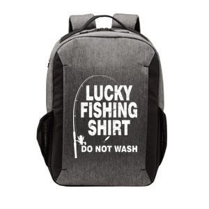 Lucky Fishing Shirt Do Not Wash Vector Backpack