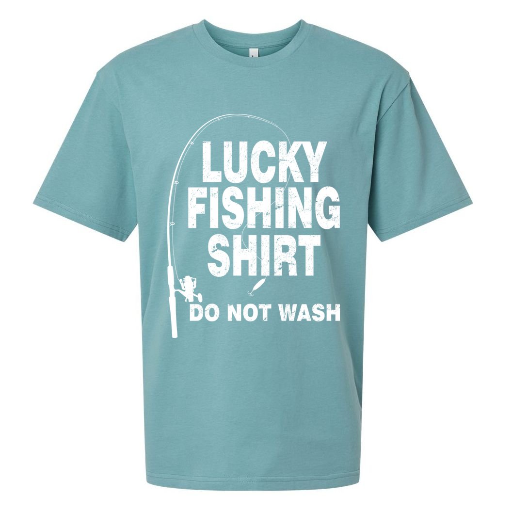 Lucky Fishing Shirt Do Not Wash Sueded Cloud Jersey T-Shirt