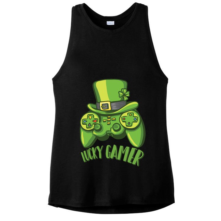 Lucky Gamer Ladies PosiCharge Tri-Blend Wicking Tank