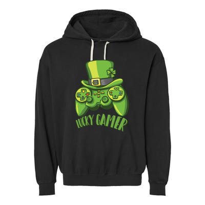 Lucky Gamer Garment-Dyed Fleece Hoodie