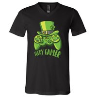 Lucky Gamer V-Neck T-Shirt