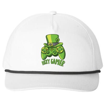 Lucky Gamer Snapback Five-Panel Rope Hat