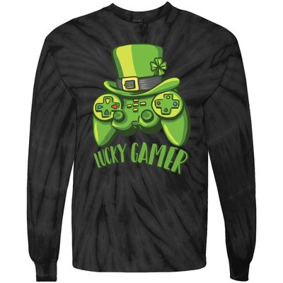 Lucky Gamer Tie-Dye Long Sleeve Shirt