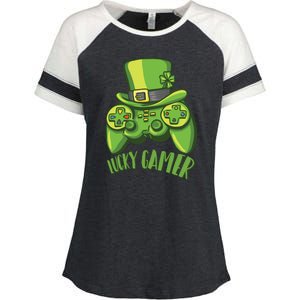 Lucky Gamer Enza Ladies Jersey Colorblock Tee