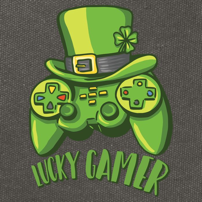 Lucky Gamer Cotton Canvas Backpack