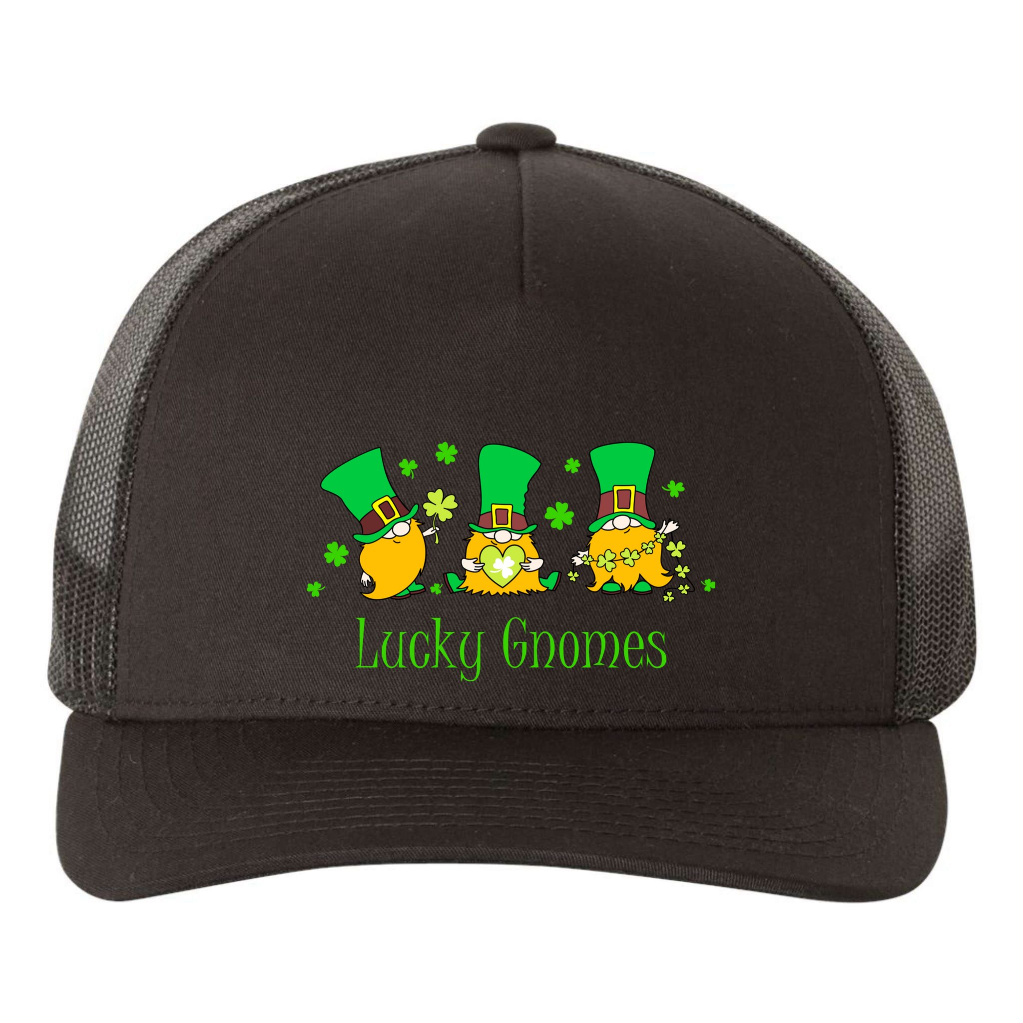 Lucky Gnomes Yupoong Adult 5-Panel Trucker Hat