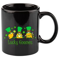 Lucky Gnomes 11oz C Handle Ceramic Mug