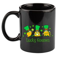 Lucky Gnomes 11oz C Handle Ceramic Mug