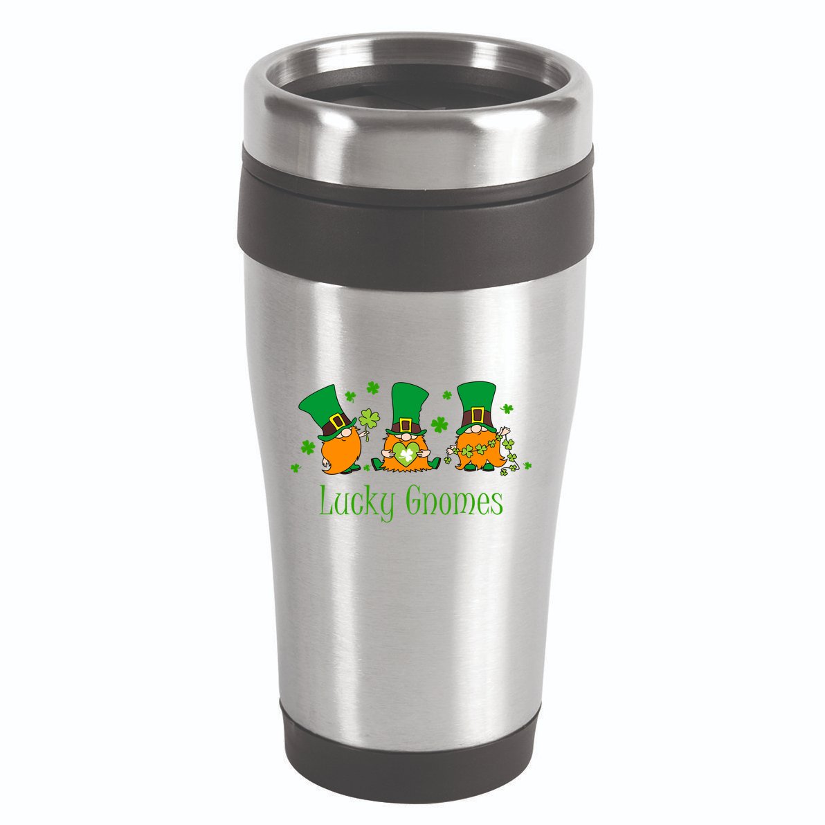 Lucky Gnomes 16oz Travel Tumbler